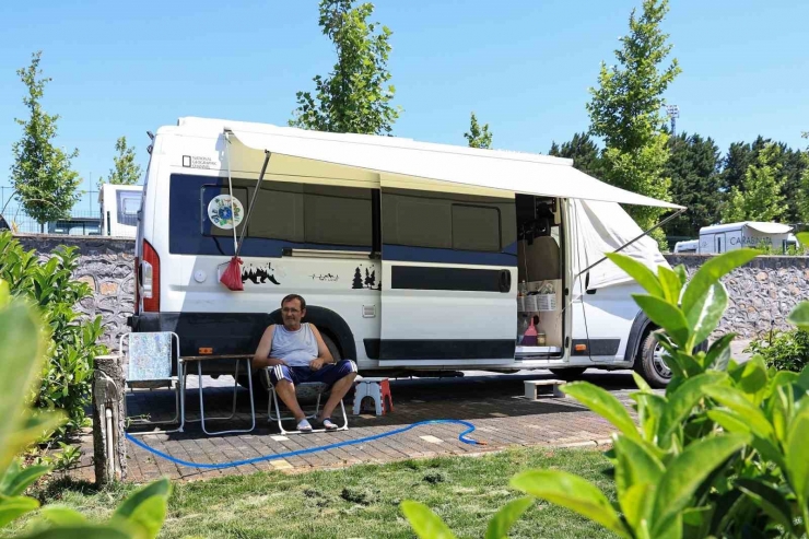 Alleben Karavan Park, Bin 550 Yerli Ve Yabancı Turisti Misafir Etti
