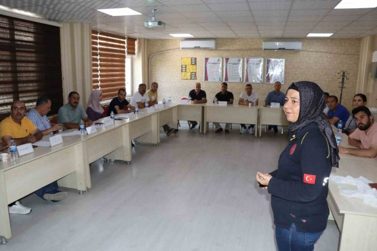 Şanlıurfa’da Belediye Personellerine İlk Yardım Eğitimi