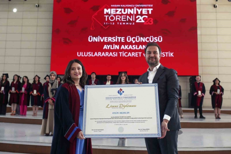 Hasan Kalyoncu Üniversitesi Bin 578 Öğrencisini Mezun Etmenin Gururunu Yaşadı