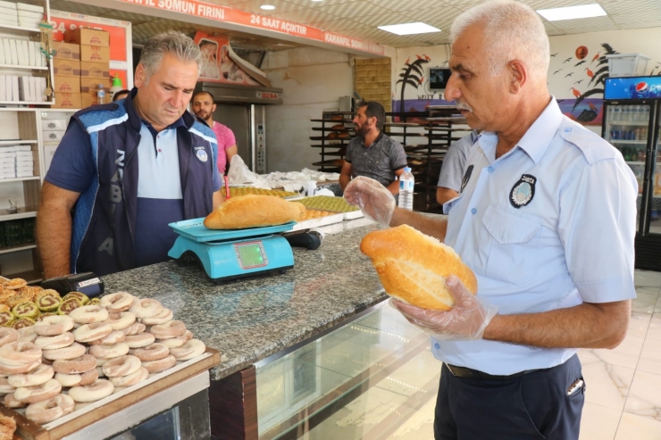 Şanlıurfa’da Market Ve Fırınlara Zabıta Denetimi