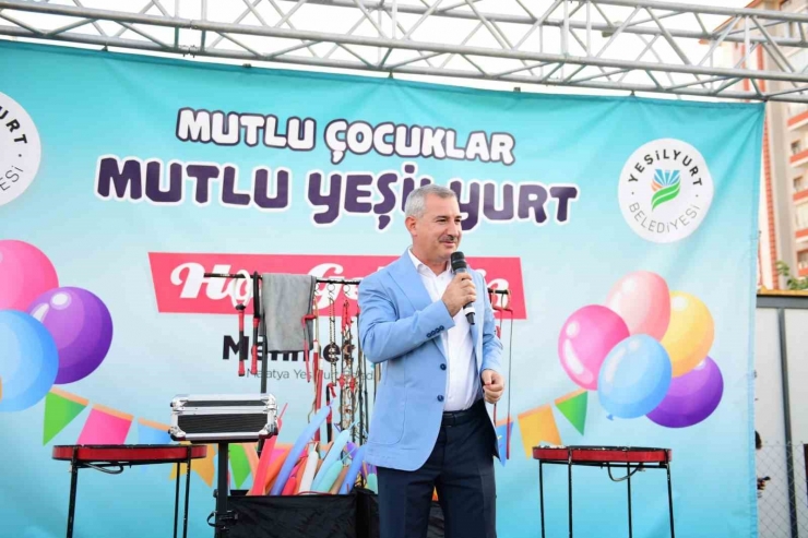 Yeşilyurt’ta Mutlu Çocuklar" Şenliği