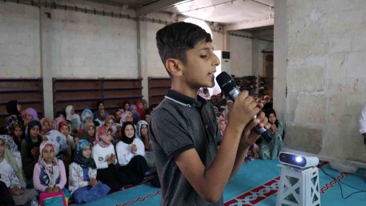 Diyarbakır’da Camilerde Çocuklar Eğlenerek Öğreniyor