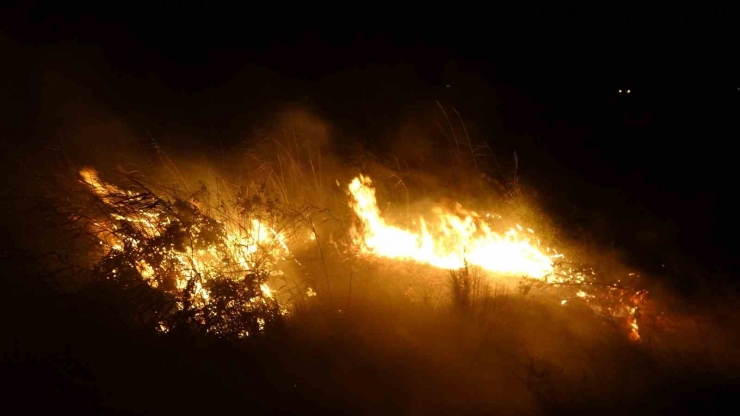 Adıyaman’da Çıkan Anız Yangını Yürekleri Ağza Getirdi