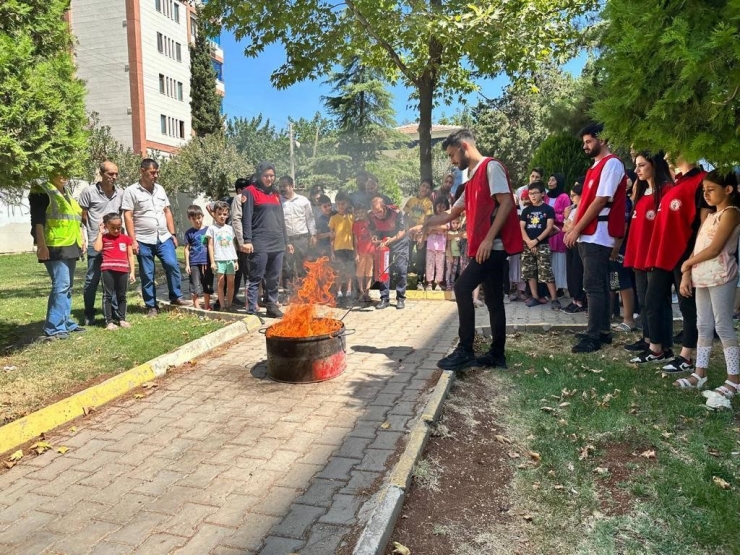 Şanlıurfa’da Yangın Tatbikatı