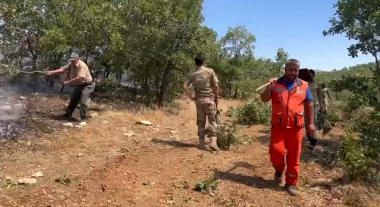 Diyarbakır’da Çıkan Örtü Yangını 7 Saat Sonra Kontrol Altına Alındı