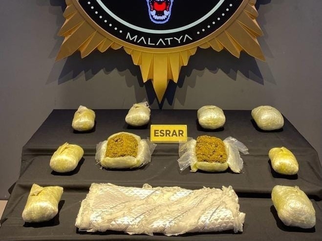 Malatya’da Uyuşturucu Operasyonunda 2 Tutuklama