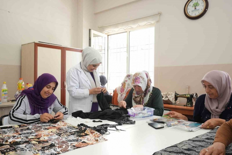 Şehitkamilli Kadınlardan Giyim Kursuna Yoğun Talep