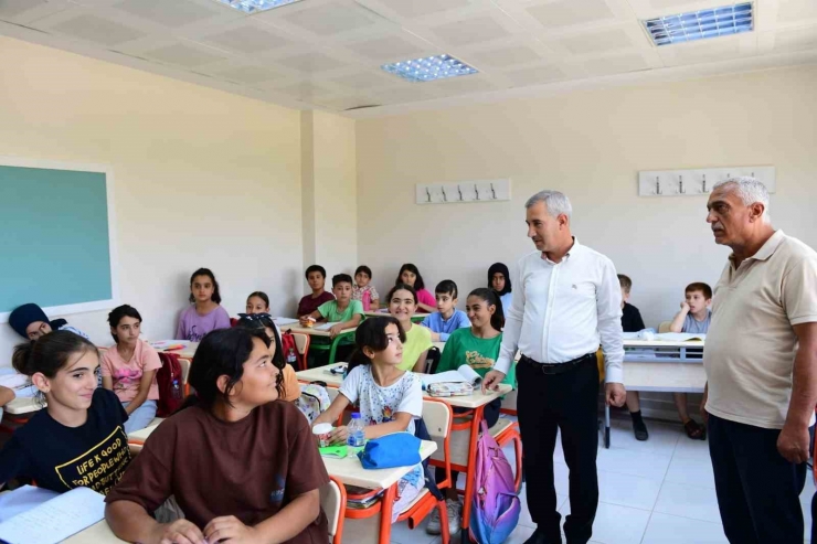 Başkan Çınar, Şehit Ömer Halisdemir Gençlik Merkezi Çalışmalarını İnceledi