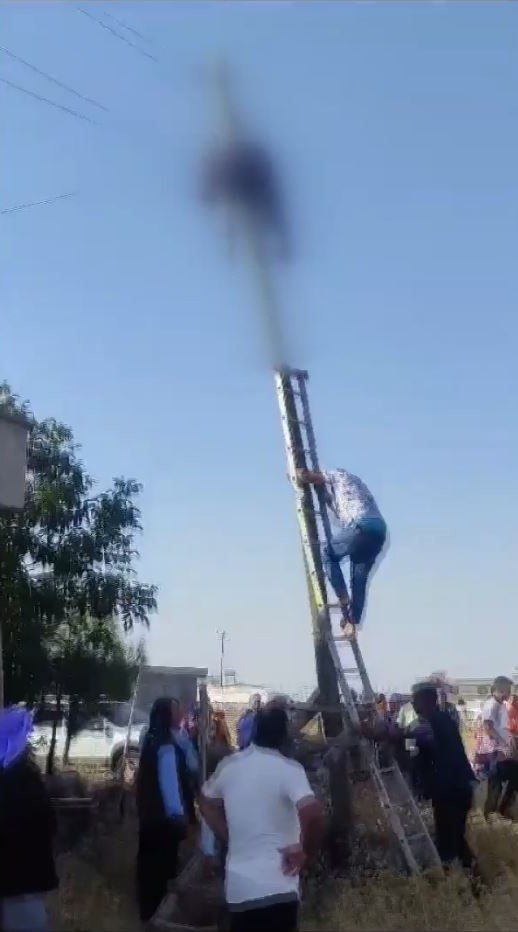 Elektrik Direğine Çıkan İşçi, Akıma Kapılarak Hayatını Kaybetti