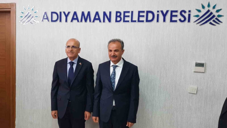 Bakan Şimşek Adıyaman’da Temaslarda Bulundu