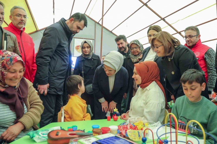 Gaziantep’te Afetzede Çocuklara Psikososyal Destek