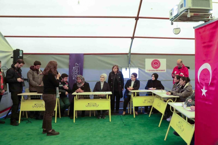 Gaziantep’te Afetzede Çocuklara Psikososyal Destek