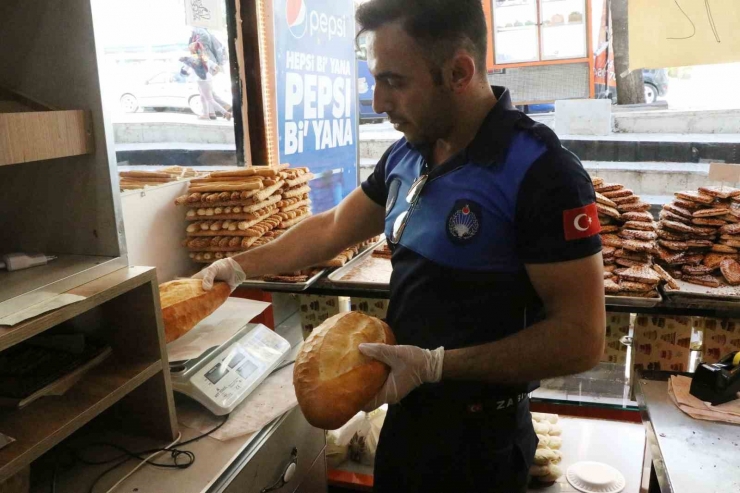 Haliliye Zabıtasından Unlu Mamullerine Denetim