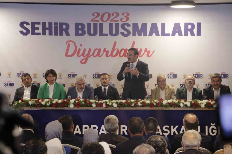 Cumhurbaşkanı Yardımcısı Yılmaz: “türkiye Yüzyılı Aynı Zamanda Diyarbakır Yüzyılı Olacak İnşallah”