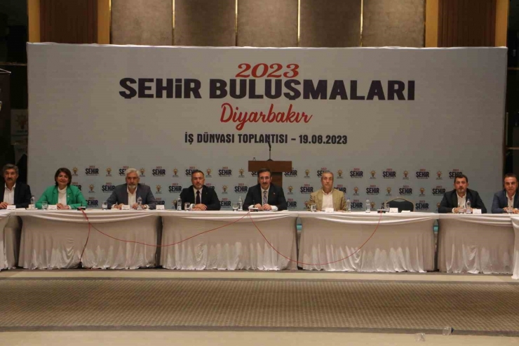 Cumhurbaşkanı Yardımcısı Yılmaz: "yönetimlerimiz Döneminde Diyarbakır’a Toplam Yaptığımız Yatırım, 125 Milyar 778 Milyon Türk Lirasını Bulmuş"