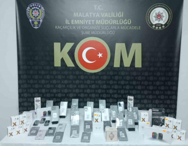 Malatya Polisinden Kaçak Alkol Ve Sigara Operasyonu