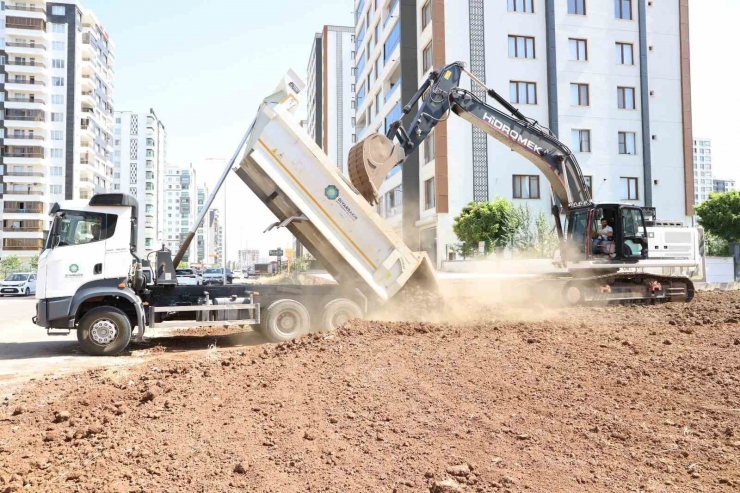 Diyarbakır’da Yeşil Kuşak Hattı Oluşturuluyor