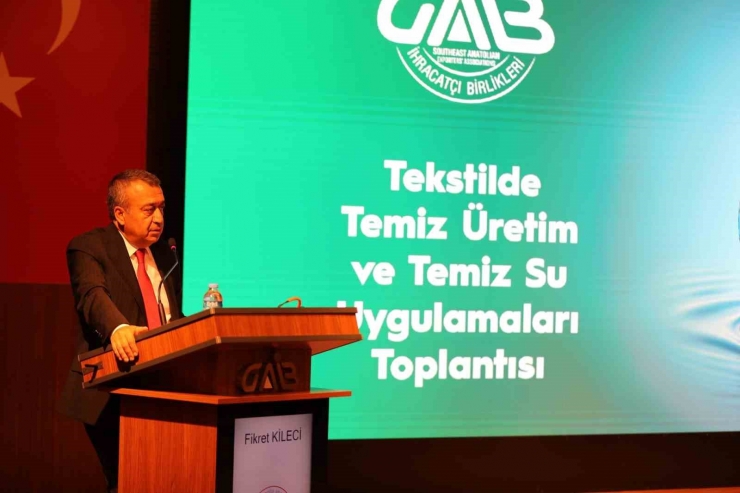 Gaib’de Tekstilde Temiz Üretim Ve Temiz Su Uygulamaları Çalıştayı