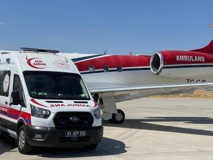 Şanlıurfa’daki Hasta Bebekler Ambulans Uçak İle İstanbul’a Sevk Edildi