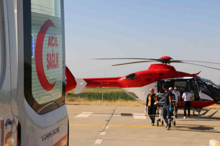 Ambulans Helikopter 2,5 Yaşındaki Eda İçin Havalandı