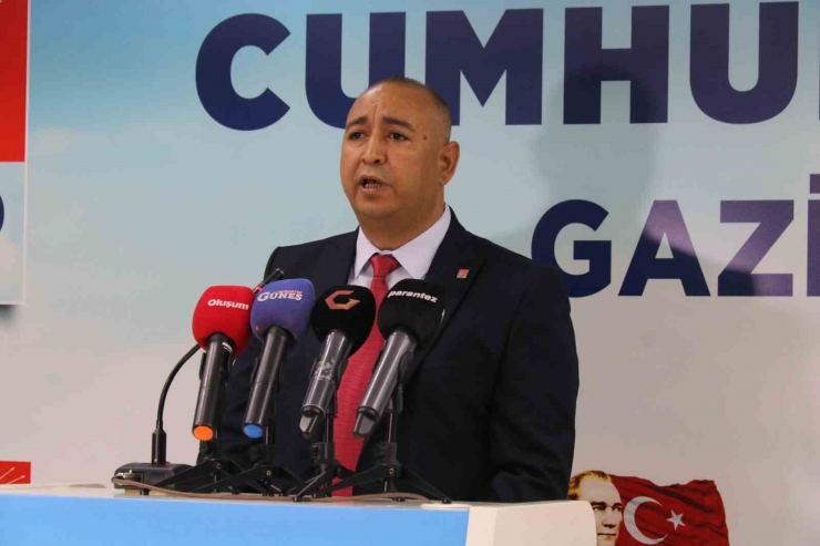 Chp Gaziantep İl Başkanlığı İlk Adayı Şarklı Oldu