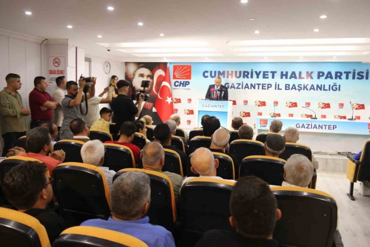 Chp Gaziantep İl Başkanlığı İlk Adayı Şarklı Oldu