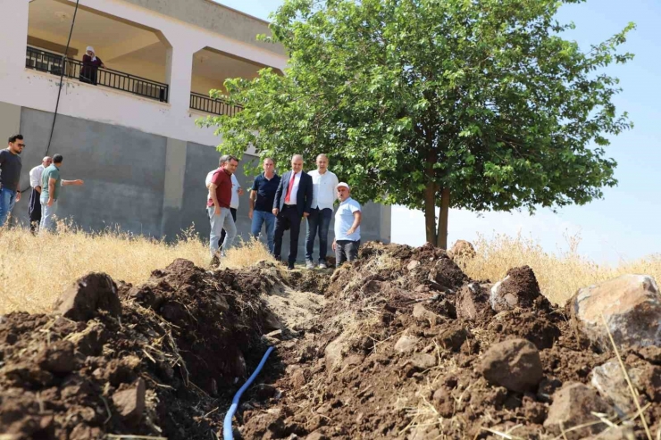 Diski, Kırsal Mahallelerin İçme Suyu Sorunlarını Çözüyor