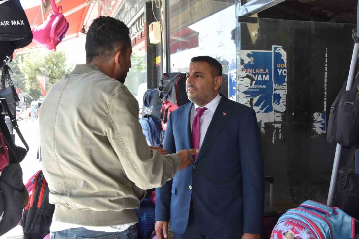 Başkan Sadıkoğlu: "çarşıdaki Ağır Hasarlı Binalar Biran Önce Yıkılmalı"