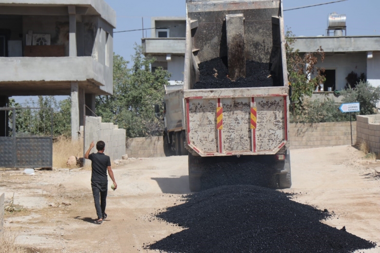 Bozova Belediyesinden Kırsalda Yol Seferberliği