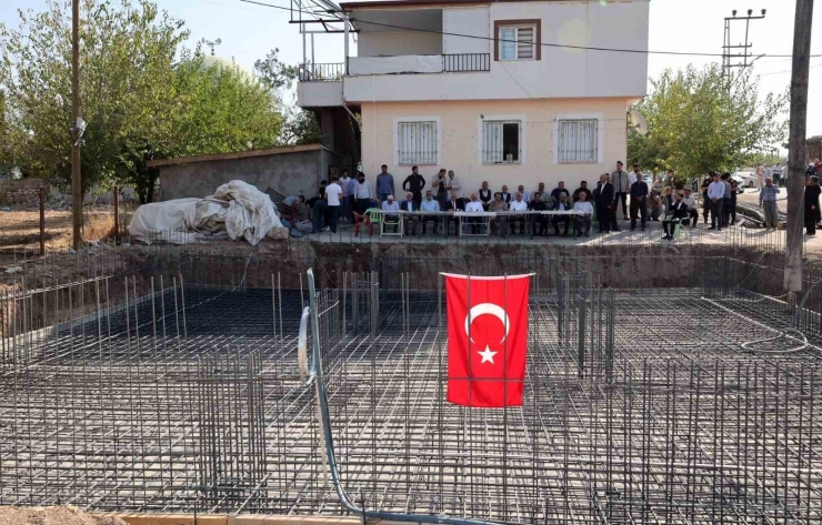 Musa Ve Sabiha Gülmez Kur’an Kursu Ve Taziye Evinin Temeli Atıldı