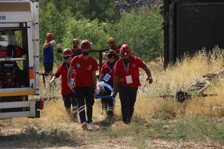 Diyarbakır’da 8 Etaplı Tatbikat Gerçeği Aratmadı