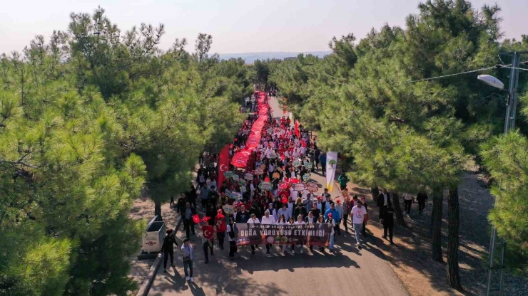 Dünya Yürüyüş Günü’nde, Doğada Yürüdüler