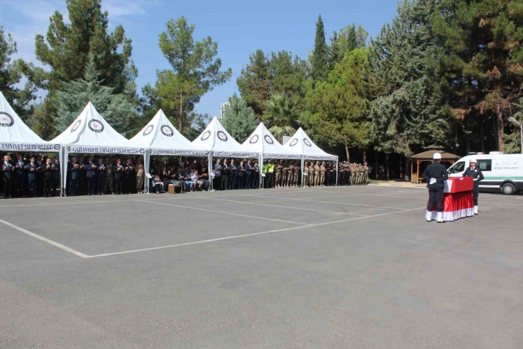 Kazada Şehit Olan Polisin Naaşı Törenle Memleketine Uğurlandı