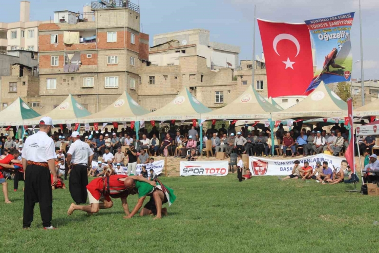 Oğuzeli’nde Festival Coşkusu Aşırtmalı Aba Güreşi Türkiye Şampiyonası İle Sona Erdi