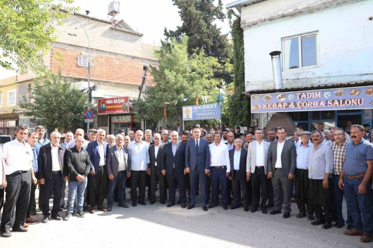 Ak Parti Gaziantep’ten Yavuzeli Ve Araban’da Miting Havasında Toplantı