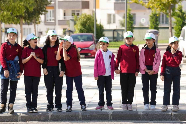 Şehitkamil Trafik Eğitim Parkı’nda Eğitimler Başladı