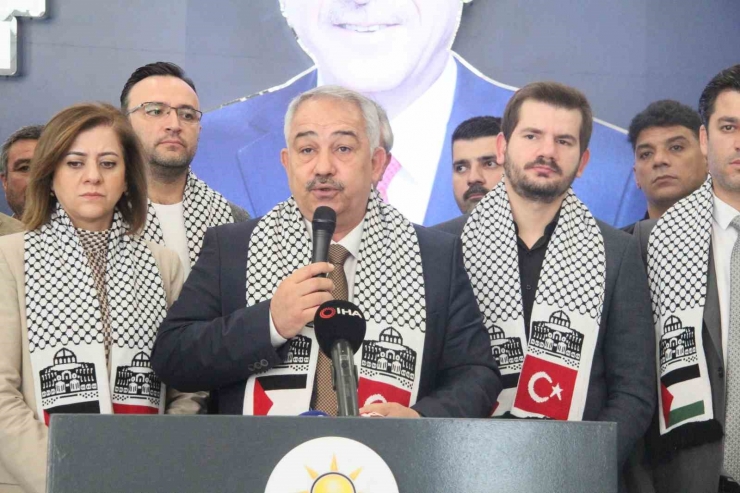 Ak Parti Gaziantep İl Başkanlığından İsrail Saldırılarına Tepki