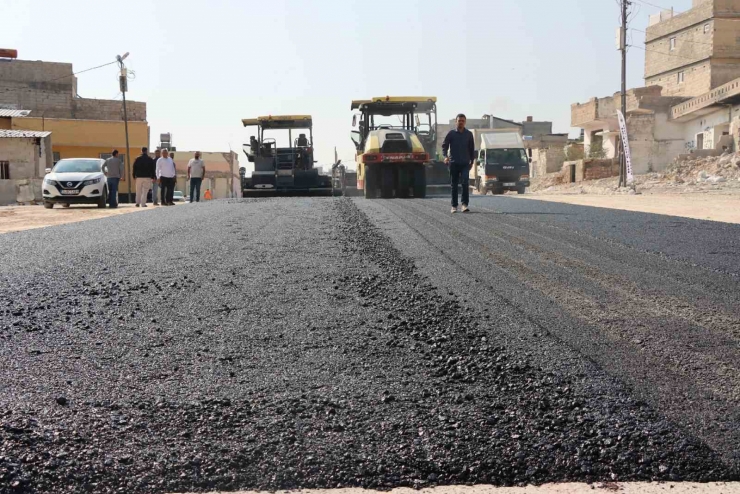 Şanlıurfa Kültür Ve Turizm Yolunda Asfalt Çalışması Başladı