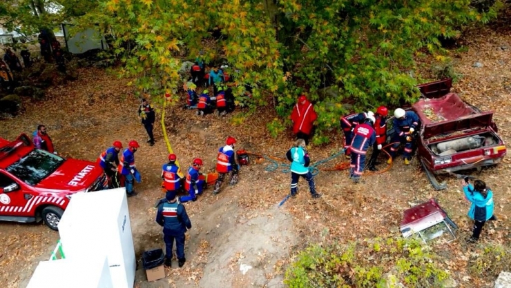 Malatya Umke’den Nefes Kesen Tatbikat