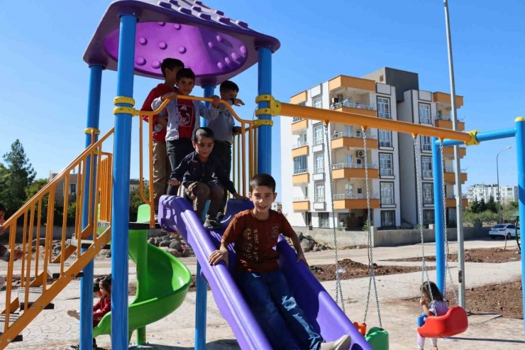 Siverek’te Park Çalışmaları Sürüyor