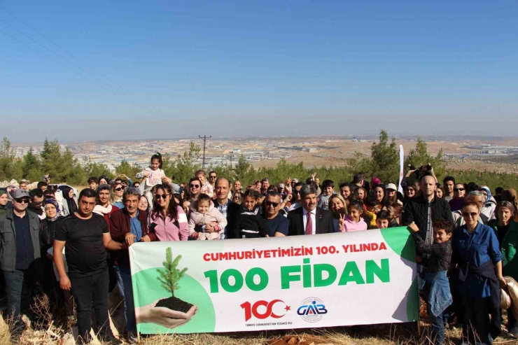 Gaib’den Cumhuriyetin 100. Yılında 100 Fidan