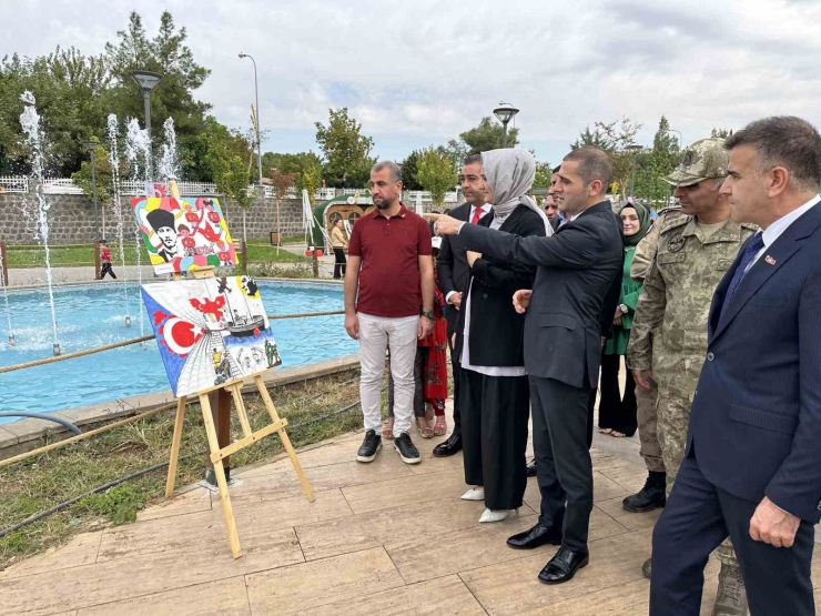 Siverek’te Cumhuriyetin 100. Yılında Resim Sergisi