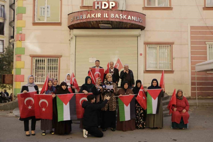 Diyarbakır Annelerinden İsrail’in Zulmüne Tepki