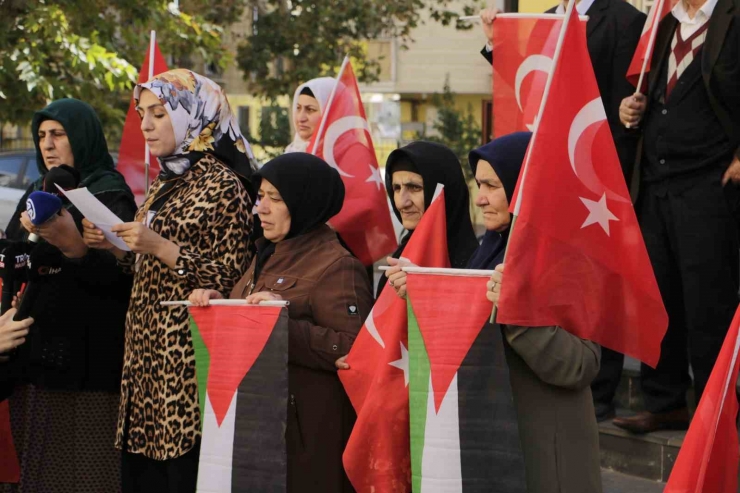 Diyarbakır Annelerinden İsrail’in Zulmüne Tepki