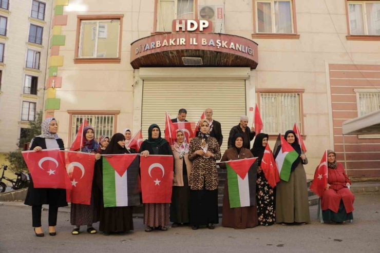 Diyarbakır Annelerinden İsrail’in Zulmüne Tepki