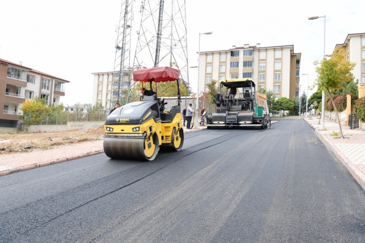 Yeşiltepe’de Asfaltlama Çalışmaları