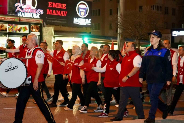 Gaziantep, Türk Bayrağının Etrafında Buluştu