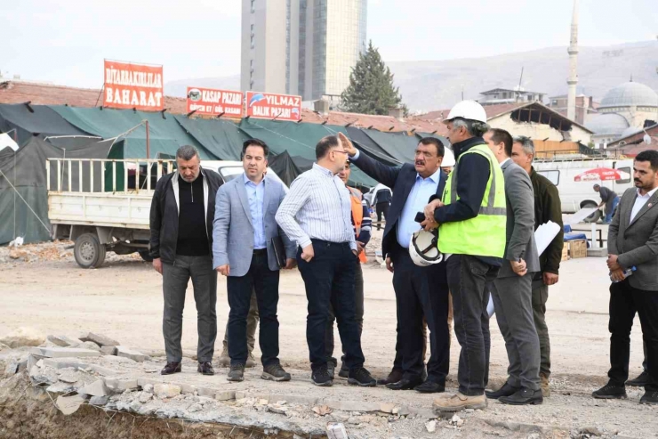 Deprem Bölgesi Malatya’da Çalışmalara Hız Verildi