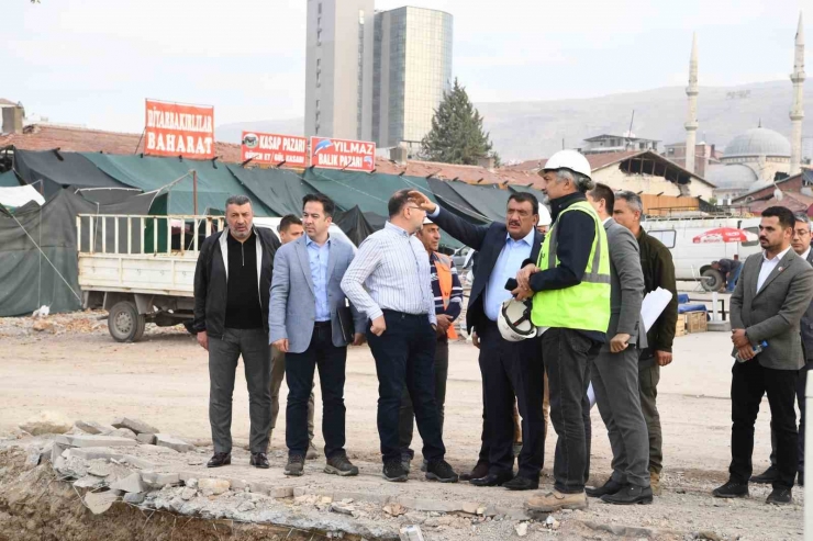 Deprem Bölgesi Malatya’da Çalışmalara Hız Verildi