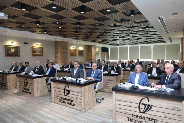 Gtb Meclis Toplantısı Vali Çeber’in Katılımıyla Yapıldı